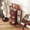Costway Jewelry Cabinet Armoire Box Storage Chest Stand Organizer Wood Christmas Gift Black/White/Gray/Brown